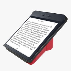 kwmobile Étui Compatible avec Kobo Libra H2O Coque - Étui à Rabat magnétique Tablette eReader Similicuir - Rose Fluo