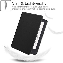 FINTIE Étui pour Kobo Clara HD 6 Pouces 2018 (Numéro de Modèle: N249) - Housse Fine et Légère Coque Fermeture Magnétique Fonctio