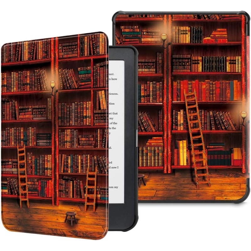 FINTIE Étui pour Kobo Clara HD 6 Pouces 2018 (Numéro de Modèle: N249) - Housse Fine et Légère Coque Fermeture Magnétique Fonctio