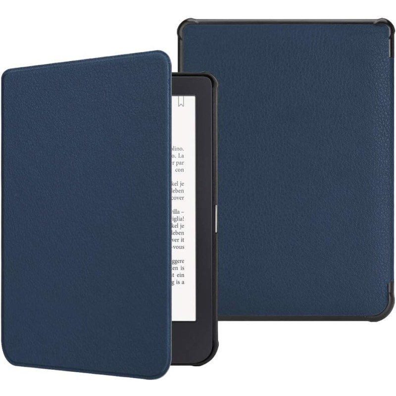 FINTIE Étui pour Kobo Clara HD 6 Pouces 2018 (Numéro de Modèle: N249) - Housse Fine et Légère Coque Fermeture Magnétique Fonctio