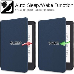 FINTIE Étui pour Kobo Clara HD 6 Pouces 2018 (Numéro de Modèle: N249) - Housse Fine et Légère Coque Fermeture Magnétique Fonctio