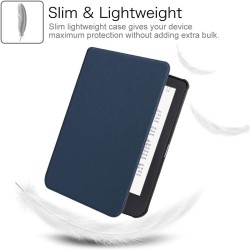 FINTIE Étui pour Kobo Clara HD 6 Pouces 2018 (Numéro de Modèle: N249) - Housse Fine et Légère Coque Fermeture Magnétique Fonctio
