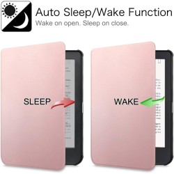 FINTIE Étui pour Kobo Clara HD 6 Pouces 2018 (Numéro de Modèle: N249) - Housse Fine et Légère Coque Fermeture Magnétique Fonctio