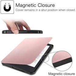 FINTIE Étui pour Kobo Clara HD 6 Pouces 2018 (Numéro de Modèle: N249) - Housse Fine et Légère Coque Fermeture Magnétique Fonctio