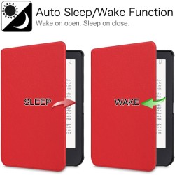 FINTIE Étui pour Kobo Clara HD 6 Pouces 2018 (Numéro de Modèle: N249) - Housse Fine et Légère Coque Fermeture Magnétique Fonctio
