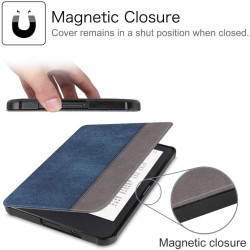 FINTIE Étui pour Kobo Clara HD 6 Pouces 2018 (Numéro de Modèle: N249) - Housse Fine et Légère Coque Fermeture Magnétique Fonctio