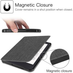 FINTIE Étui pour Kobo Clara HD 6 Pouces 2018 (Numéro de Modèle: N249) - Housse Fine et Légère Coque Fermeture Magnétique Fonctio