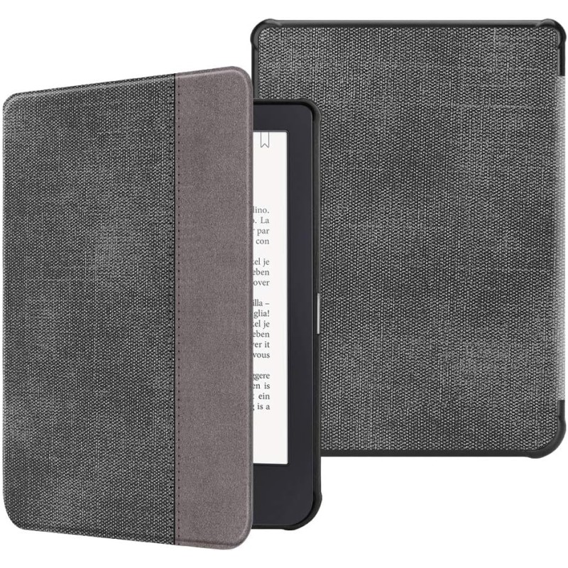 FINTIE Étui pour Kobo Clara HD 6 Pouces 2018 (Numéro de Modèle: N249) - Housse Fine et Légère Coque Fermeture Magnétique Fonctio