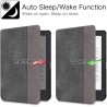FINTIE Étui pour Kobo Clara HD 6 Pouces 2018 (Numéro de Modèle: N249) - Housse Fine et Légère Coque Fermeture Magnétique Fonctio