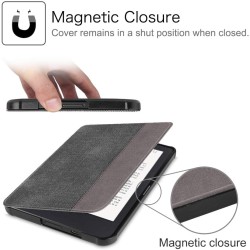 FINTIE Étui pour Kobo Clara HD 6 Pouces 2018 (Numéro de Modèle: N249) - Housse Fine et Légère Coque Fermeture Magnétique Fonctio
