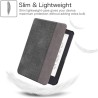 FINTIE Étui pour Kobo Clara HD 6 Pouces 2018 (Numéro de Modèle: N249) - Housse Fine et Légère Coque Fermeture Magnétique Fonctio