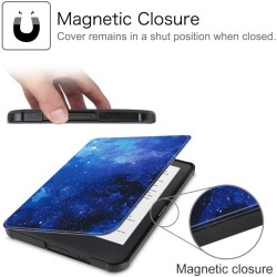 FINTIE Étui pour Kobo Clara HD 6 Pouces 2018 (Numéro de Modèle: N249) - Housse Fine et Légère Coque Fermeture Magnétique Fonctio
