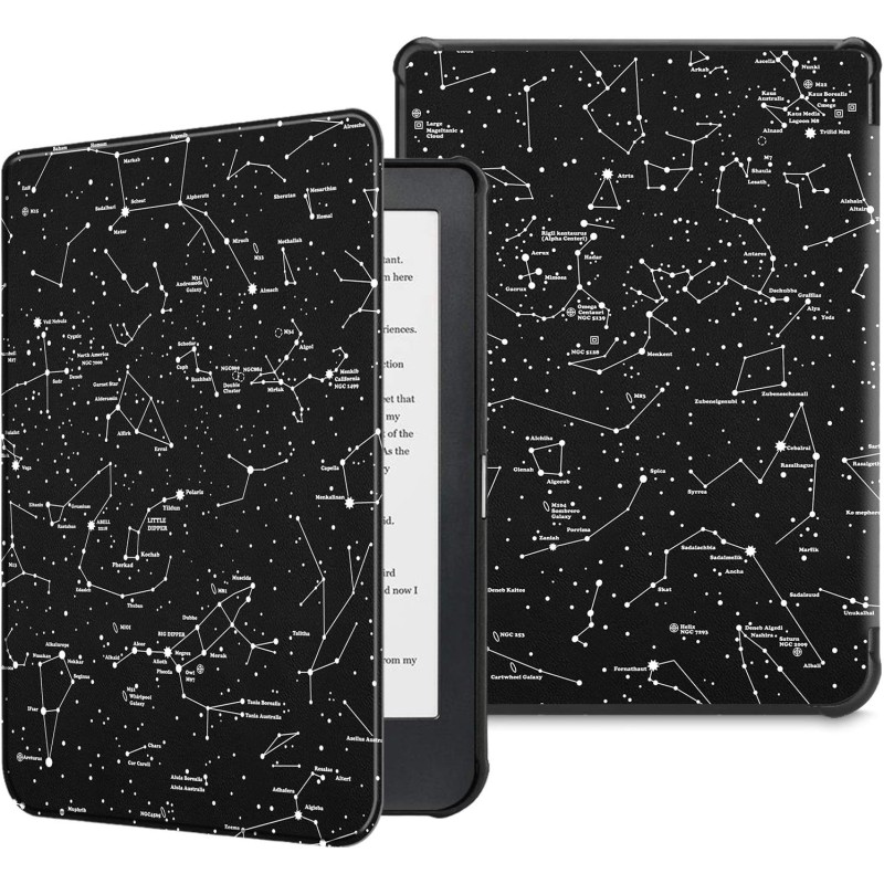 FINTIE Étui pour Kobo Clara HD 6 Pouces 2018 (Numéro de Modèle: N249) - Housse Fine et Légère Coque Fermeture Magnétique Fonctio