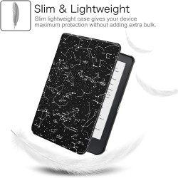FINTIE Étui pour Kobo Clara HD 6 Pouces 2018 (Numéro de Modèle: N249) - Housse Fine et Légère Coque Fermeture Magnétique Fonctio