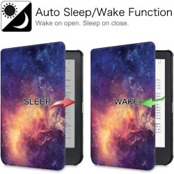FINTIE Étui pour Kobo Clara HD 6 Pouces 2018 (Numéro de Modèle: N249) - Housse Fine et Légère Coque Fermeture Magnétique Fonctio