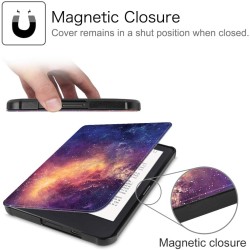FINTIE Étui pour Kobo Clara HD 6 Pouces 2018 (Numéro de Modèle: N249) - Housse Fine et Légère Coque Fermeture Magnétique Fonctio
