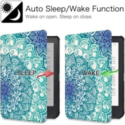 FINTIE Étui pour Kobo Clara HD 6 Pouces 2018 (Numéro de Modèle: N249) - Housse Fine et Légère Coque Fermeture Magnétique Fonctio