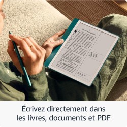Amazon Kindle Scribe (32 Go) | Écran repensé avec bordures uniformes | Écriture dans les livres et documents | Stylet premium in