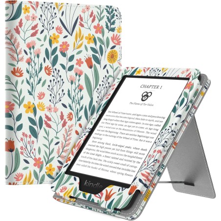 MoKo Étui Compatible avec 6" All-New Kindle (11ème Génération, 2024/2022 Release)/ Kindle (10th Gén, 2019)/Kindle (8th Gén, 2016
