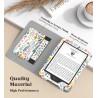 MoKo Étui Compatible avec 6" All-New Kindle (11ème Génération, 2024/2022 Release)/ Kindle (10th Gén, 2019)/Kindle (8th Gén, 2016