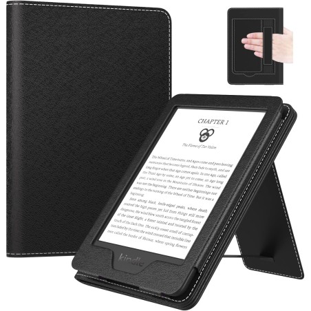 MoKo Étui for Nouveau 6" Kindle(11e Génération, 2024/2022 Release)/(10e/8e Gén., 2019/2016), Housse Ultra-légère en PU avec Réve
