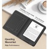 MoKo Étui for Nouveau 6" Kindle(11e Génération, 2024/2022 Release)/(10e/8e Gén., 2019/2016), Housse Ultra-légère en PU avec Réve