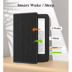 MoKo Étui for Nouveau 6" Kindle(11e Génération, 2024/2022 Release)/(10e/8e Gén., 2019/2016), Housse Ultra-légère en PU avec Réve
