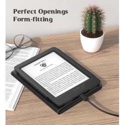 MoKo Étui for Nouveau 6" Kindle(11e Génération, 2024/2022 Release)/(10e/8e Gén., 2019/2016), Housse Ultra-légère en PU avec Réve