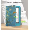 MoKo Étui for Nouveau 6" Kindle(11e Génération, 2024/2022 Release)/(10e/8e Gén., 2019/2016), Housse Ultra-légère en PU avec Réve