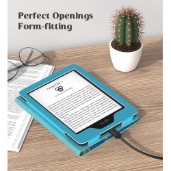 MoKo Étui for Nouveau 6" Kindle(11e Génération, 2024/2022 Release)/(10e/8e Gén., 2019/2016), Housse Ultra-légère en PU avec Réve