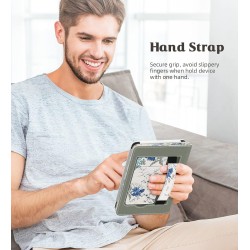 MoKo Étui for Nouveau 6" Kindle(11e Génération, 2024/2022 Release)/(10e/8e Gén., 2019/2016), Housse Ultra-légère en PU avec Réve