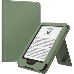 MoKo Étui for Nouveau 6" Kindle(11e Génération, 2024/2022 Release)/(10e/8e Gén., 2019/2016), Housse Ultra-légère en PU avec Réve