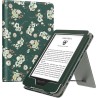 MoKo Étui Compatible avec 6" Kindle 11th Generation 2022/10th Gen 2019/8th Gen 2016, Coque de Protection avec Dragonne, Auto Rév