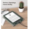 MoKo Étui Compatible avec 6" Kindle 11th Generation 2022/10th Gen 2019/8th Gen 2016, Coque de Protection avec Dragonne, Auto Rév
