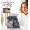 MoKo Étui Compatible avec 6" Kindle 11th Generation 2022/10th Gen 2019/8th Gen 2016, Coque de Protection avec Dragonne, Auto Rév