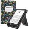 MoKo Étui Compatible avec 6" Kindle 11th Generation 2022/10th Gen 2019/8th Gen 2016, Coque de Protection avec Dragonne, Auto Rév