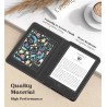 MoKo Étui Compatible avec 6" Kindle 11th Generation 2022/10th Gen 2019/8th Gen 2016, Coque de Protection avec Dragonne, Auto Rév