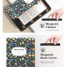 MoKo Étui Compatible avec 6" Kindle 11th Generation 2022/10th Gen 2019/8th Gen 2016, Coque de Protection avec Dragonne, Auto Rév