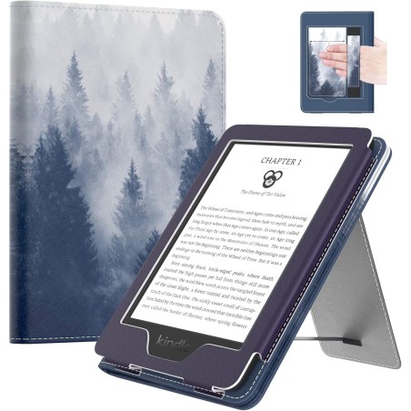 Moko étui compatible avec 6" all-new kindle 11th generation 2022/10th gen 2019/8th gen 2016, coque de protection avec dragonne, 