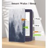 Moko étui compatible avec 6" all-new kindle 11th generation 2022/10th gen 2019/8th gen 2016, coque de protection avec dragonne, 