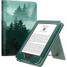 MoKo Étui Compatible avec 6" Kindle 11th Generation 20244/2022/10th Gen 2019/8th Gen 2016, Coque de Protection avec Dragonne, Au