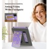 MoKo Étui Compatible avec 6" Kindle 11th Generation 2022/10th Gen 2019/8th Gen 2016, Coque de Protection avec Dragonne, Auto Rév
