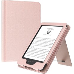 Moko étui compatible avec 6" kindle 11th generation 2024/2022/10th gen 2019/8th gen 2016, coque de protection avec dragonne, aut