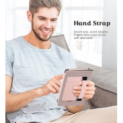 Moko étui compatible avec 6" kindle 11th generation 2024/2022/10th gen 2019/8th gen 2016, coque de protection avec dragonne, aut