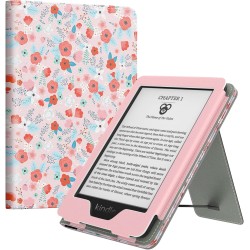 MoKo Étui for Nouveau 6" Kindle(11e Génération, 2024/2022 Release)/(10e/8e Gén., 2019/2016), Housse Ultra-légère en PU avec Réve