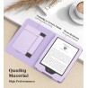 MoKo Étui for Nouveau 6" Kindle(11e Génération, 2024/2022 Release)/(10e/8e Gén., 2019/2016), Housse Ultra-légère en PU avec Réve