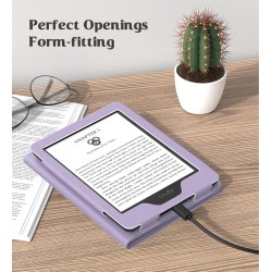 MoKo Étui for Nouveau 6" Kindle(11e Génération, 2024/2022 Release)/(10e/8e Gén., 2019/2016), Housse Ultra-légère en PU avec Réve