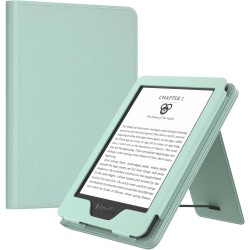 MoKo Coque Compatible avec 6" Kindle(11e Génération Version 2024/2022) & Version Internationale, Étui Intelligent Premium avec S