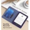 MoKo Étui for Nouveau 6" Kindle(11e Génération, 2024/2022 Release)/(10e/8e Gén., 2019/2016), Housse Ultra-légère en PU avec Réve