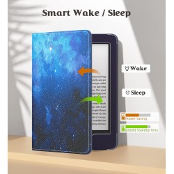 MoKo Étui for Nouveau 6" Kindle(11e Génération, 2024/2022 Release)/(10e/8e Gén., 2019/2016), Housse Ultra-légère en PU avec Réve